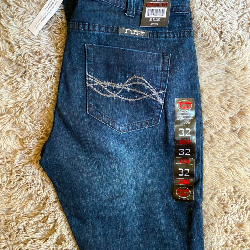 NWT Cowgirl Tuff jeans 32x38